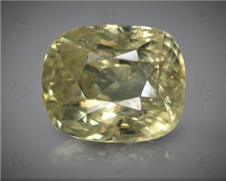 Yellow Sapphire Unheated & Untreated Natural Certified 5.15  CTS.  (  63532  DIN  )